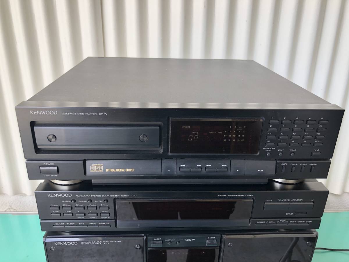 ☆KENWOOD システムコンポ X-7J A-5J GE-5J T-7J DP-5J S-5J