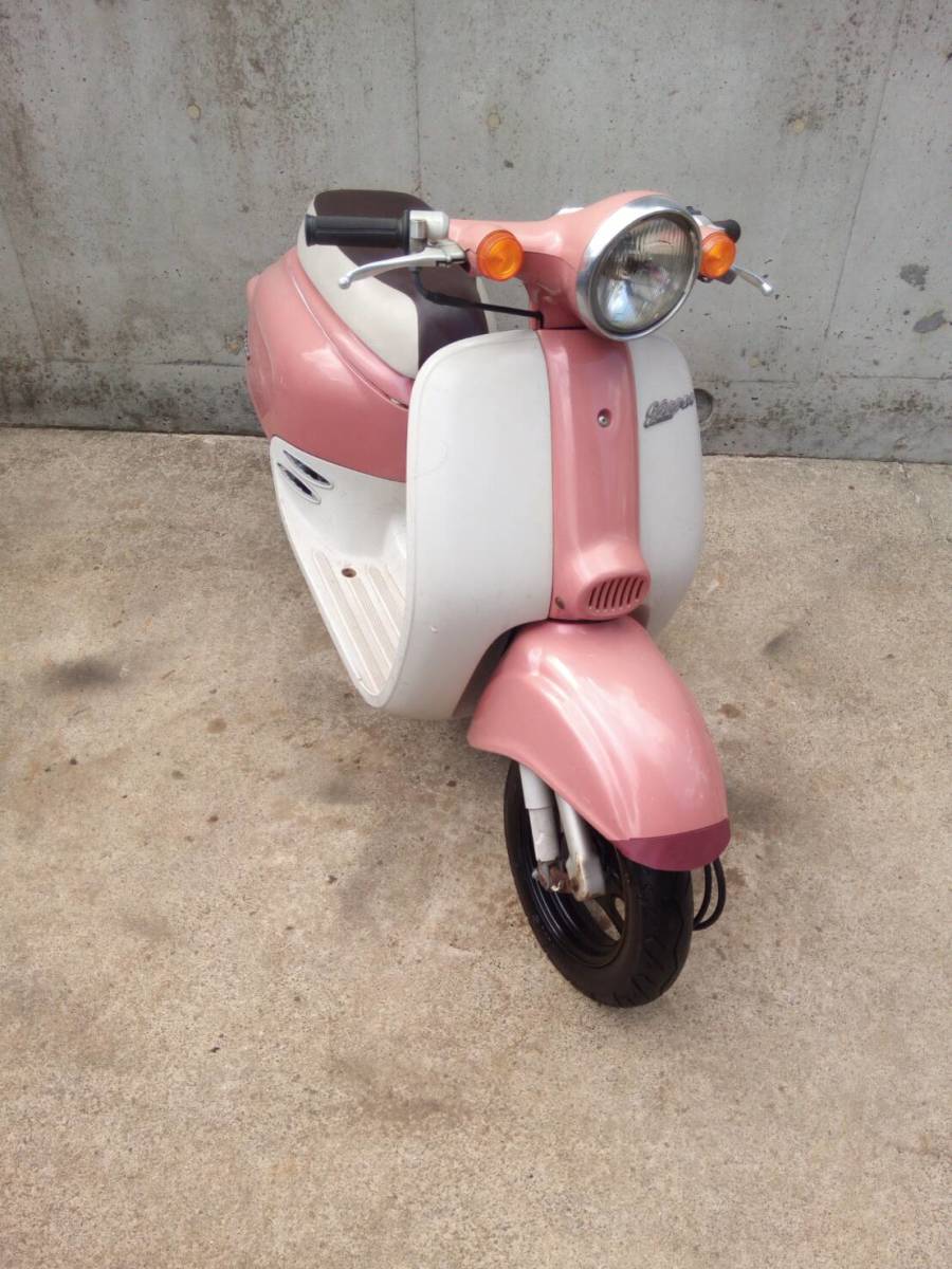 ジャンク品 ホンダ ジョルノ 2スト af24 HONDA JORNO AF24 ピンク