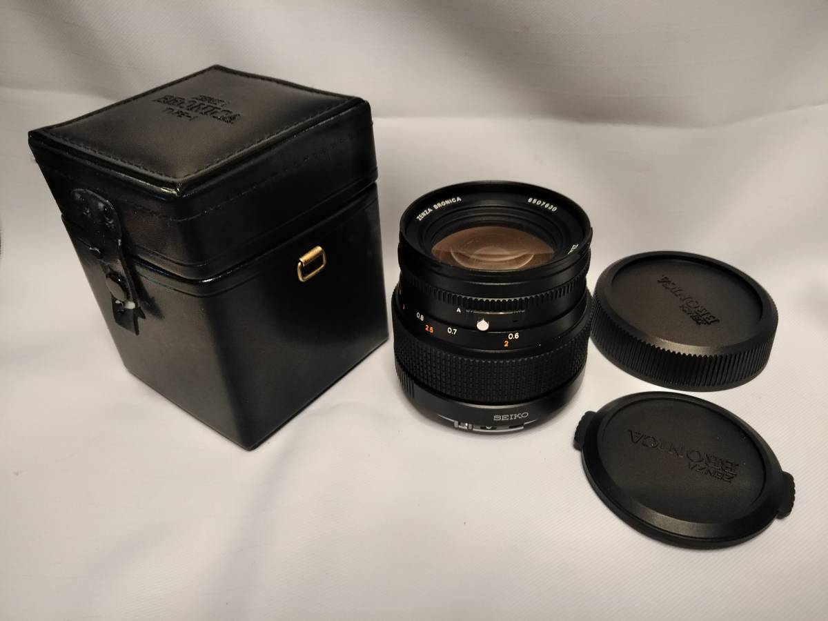 ZENZA BRONICA ZENZANON-PG 1:4 f=65mm ゼンザブロニカ SEIKO カメラ