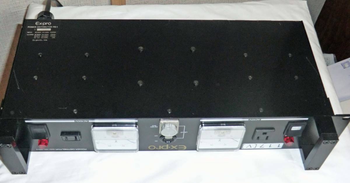 EX-PRO PD-1 100V & 117V パワーディストリビューター