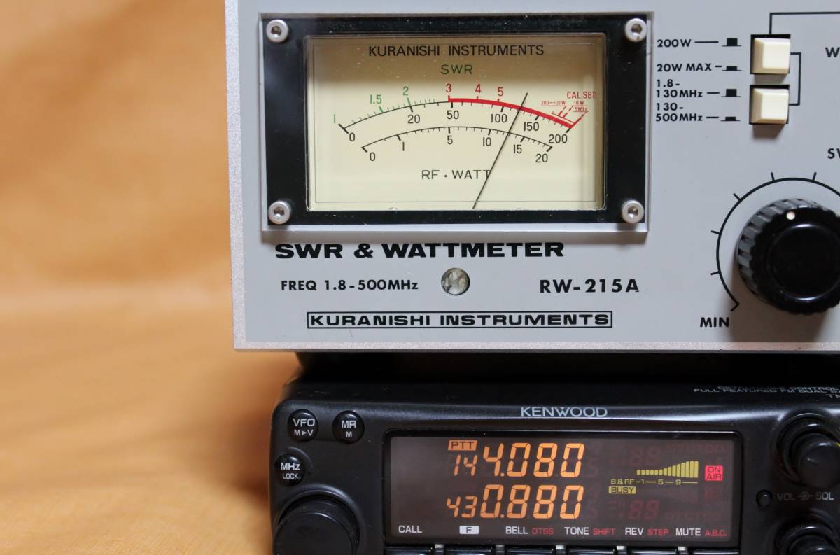 KENWOOD ケンウッド 無線 TM-732 144/430MHz 動作確認済み 無線機