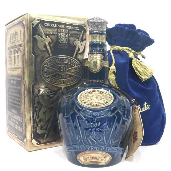 SALUTE 21年 ロイヤルサルート 古酒 ROYAL 陶器ボトル 緑 スコッチ