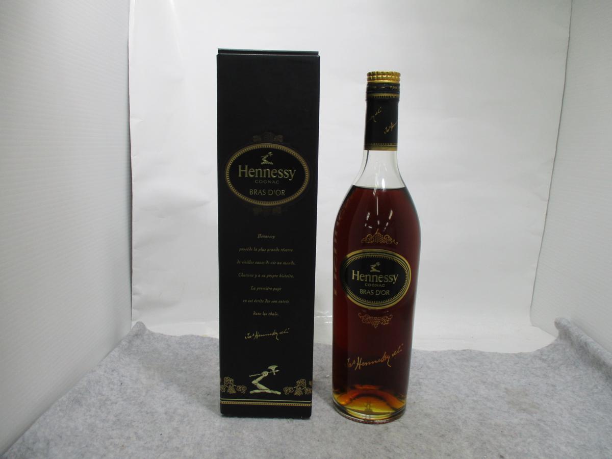 酒　ヘネシー　ブラスドール　HENNESSY BRAS D’OR 700 ml HENNESSY BRAS D'OR ヘネシーブラスドール ブランデー 未開封 古酒 箱