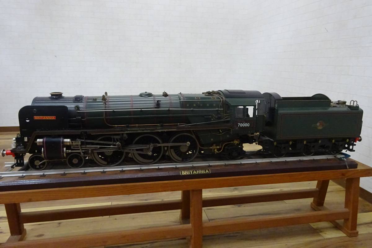 Y03259 OS 小川精機 ライブスチーム BRITANIA 4-6-2 1/16 軌間 3.5