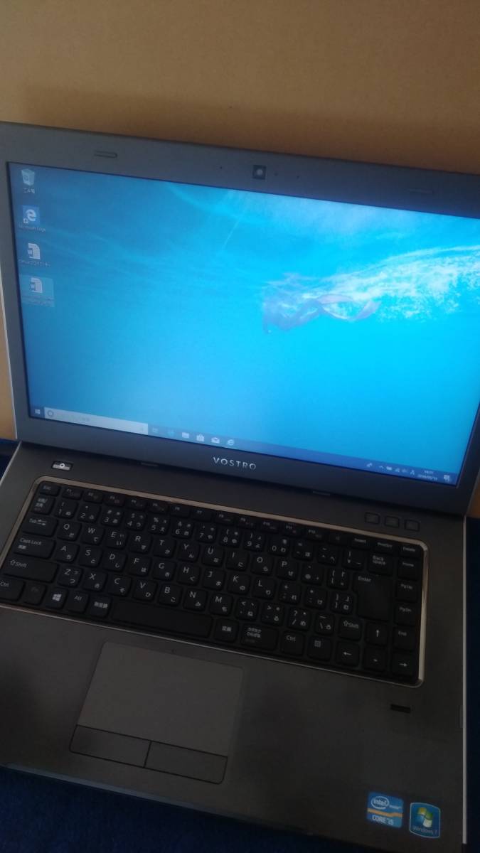 DELL Vostro3560 Win10Pro Office2016インストール済み ハードディスク500GB メモリ4GB