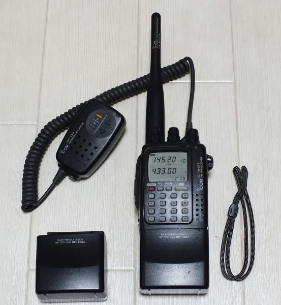 ICOM アイコム IC-W21T 144/430MHz デュアルバンド 多機能マイク付き