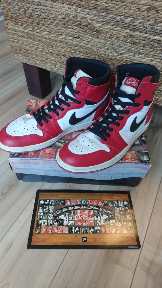 限定セール，100%新品 ナイキ エアジョーダン1 30cm NIKE 白赤黒(30.0cm以上)｜売買されたオークション情報、yahooの商品情報をアーカイブ公開 - オークファン 30.0cm以上