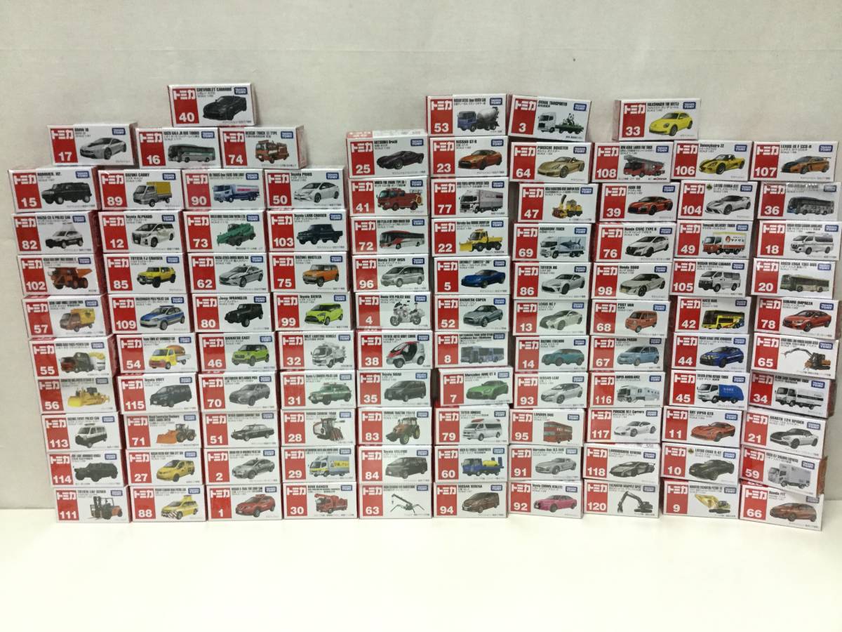 限定SALE，最新作 トミカ 103種 103個(乗用車)｜売買されたオークション情報、yahooの商品情報をアーカイブ公開 - オークファン 乗用車
