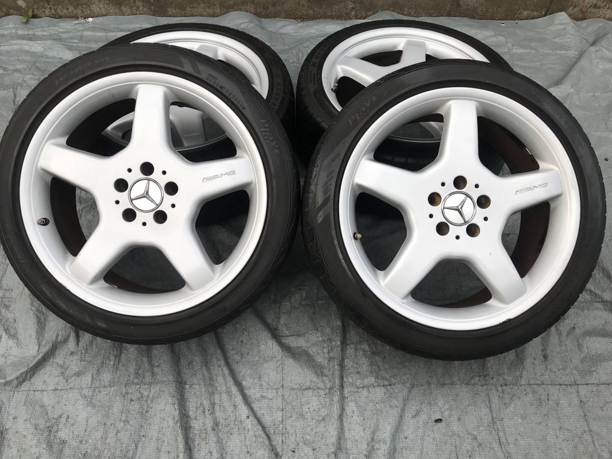 ☆.ベンツ☆AMG W215☆19インチ . 19x9.5J ET 46/ 19x8.5J ET 44 