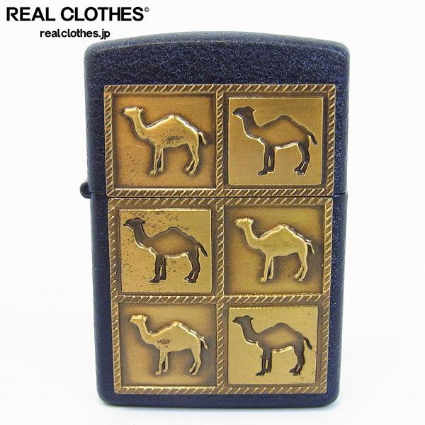 ZIPPO:ジッポー CAMEL/キャメル 裏プレート貼り 1997年製 CAMEL