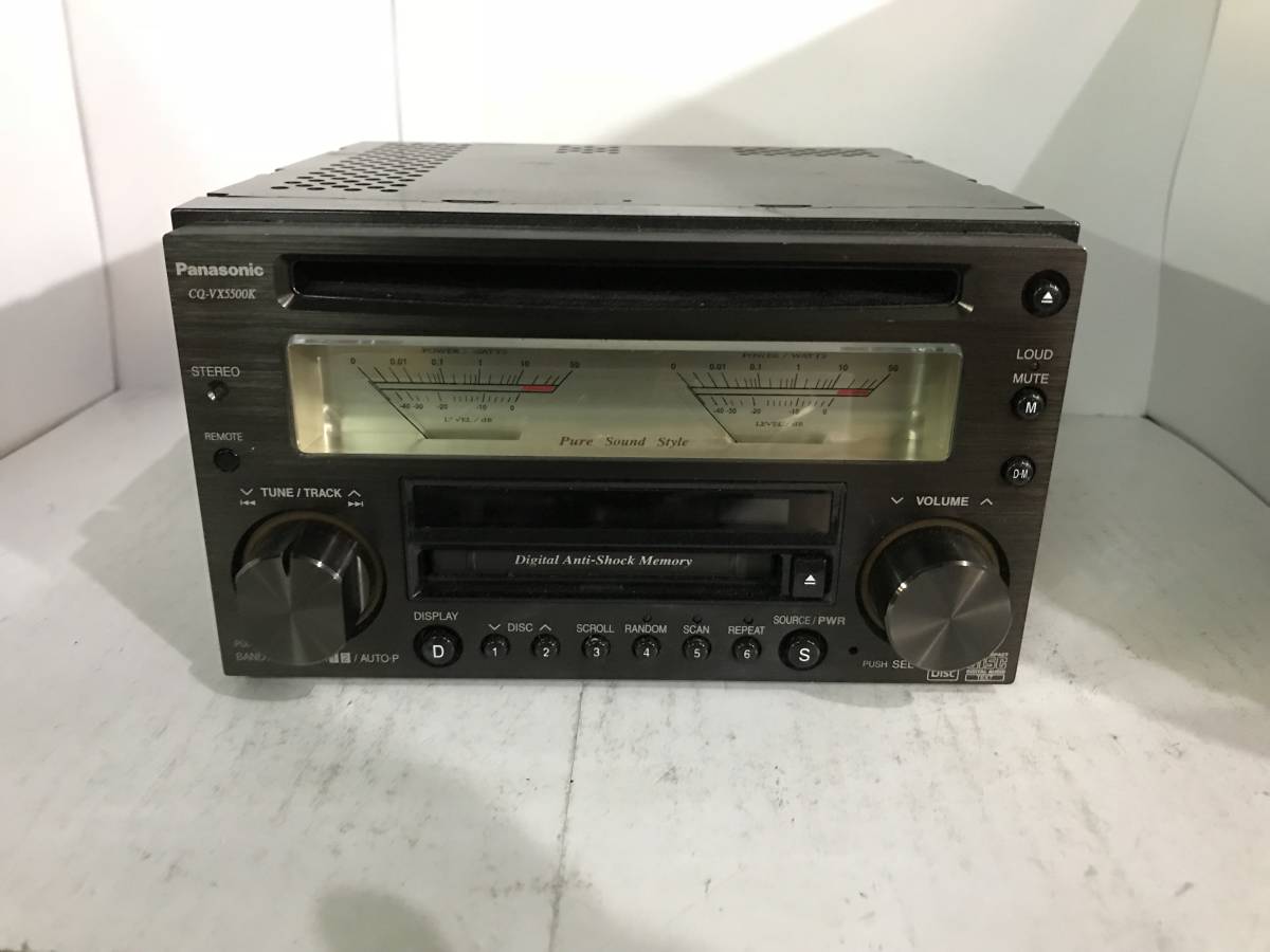パナソニック CQ-VX5500KD 0194 パナソニック CQ-VX5500KD CD MD CQ