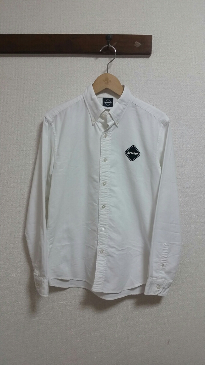25AW新品L黒 BristolスウェットTECH SHIRT(M B.D TOPブリストルFCRBサッカーシャツF.C.R.BロンTシャツSOPH未使用NIKEジャージ16SS FCRB 16SS SOPH Bristol COOLMAX B.D. SHIRT ブリストル ロゴ オックスフォード ボタンダウン シャツ 長袖 白色 Mサイズ 日本製 極美品
