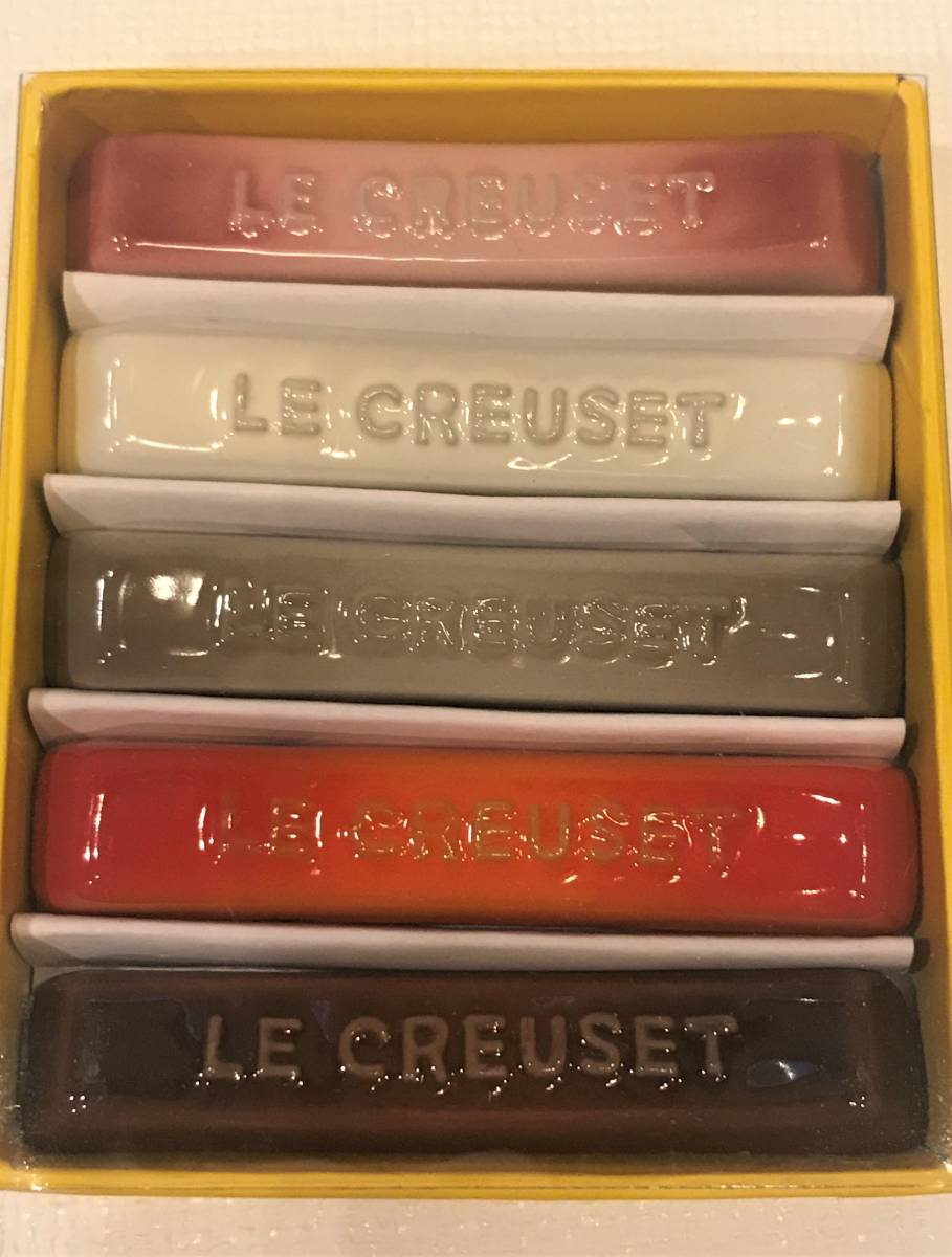 人気，人気セール ル クルーゼ カトラリーレスト 箸置き 5個入り LE CREUSET ルクルーゼ(その他)｜売買されたオークション情報、yahooの商品情報をアーカイブ公開 - オークファン プレート、皿