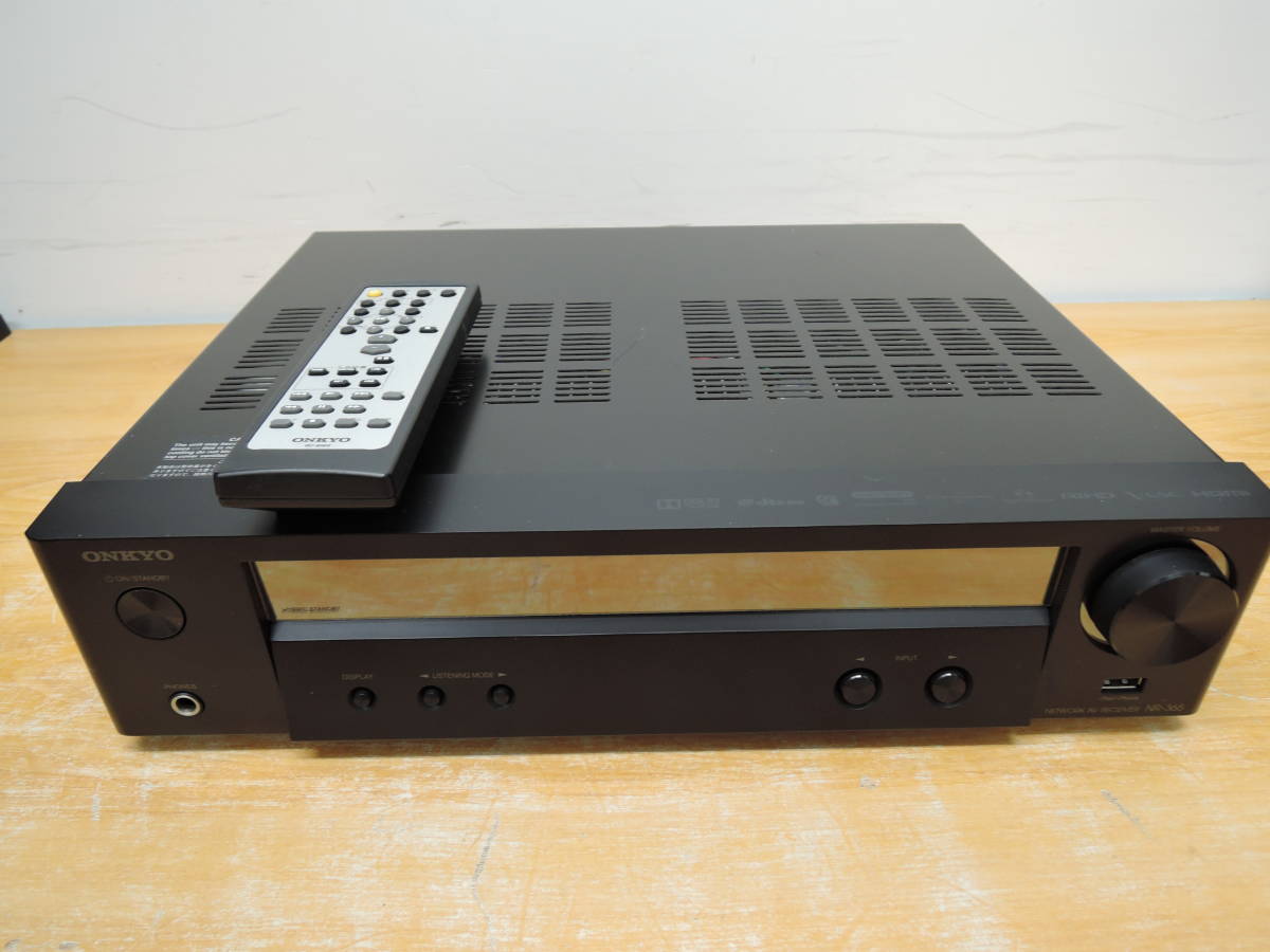 ONKYO◇5.1ch対応 ネットワークAVレシーバー◇NR-365 ONKYO NR-365(B