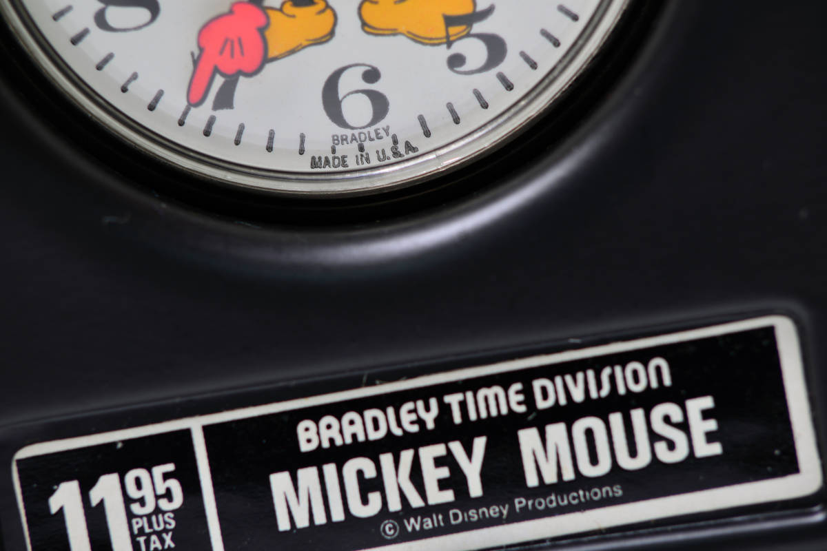 BRADLEY パイアイ ミッキーマウス手巻懐中時計 ディズニー BRADLEY