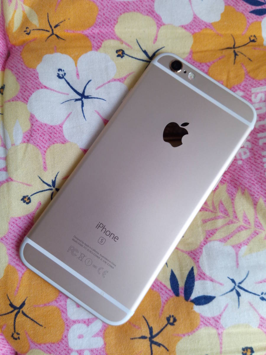 ドコモ iPhone6s 64G 　ゴールド　☆送料無料☆　02_4
