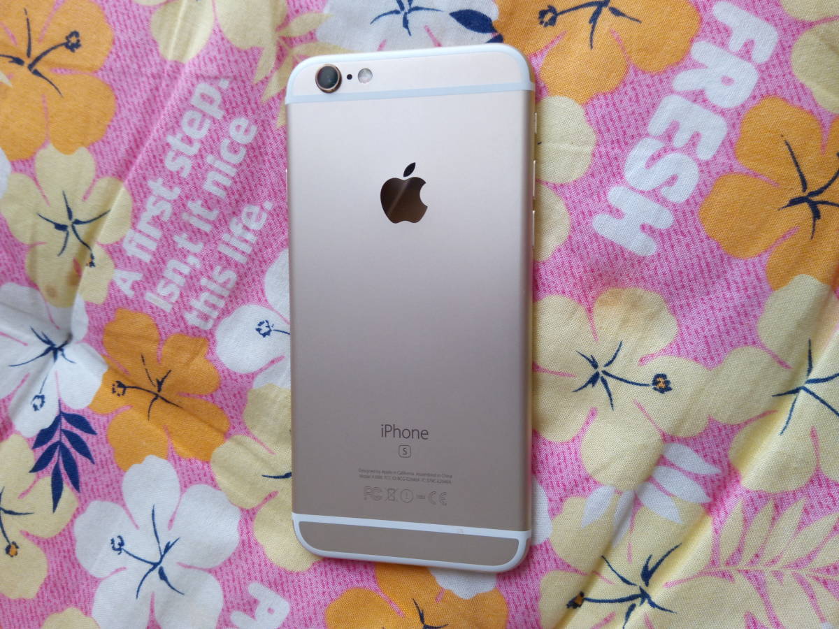 ドコモ iPhone6s 64G 　ゴールド　☆送料無料☆　02_5