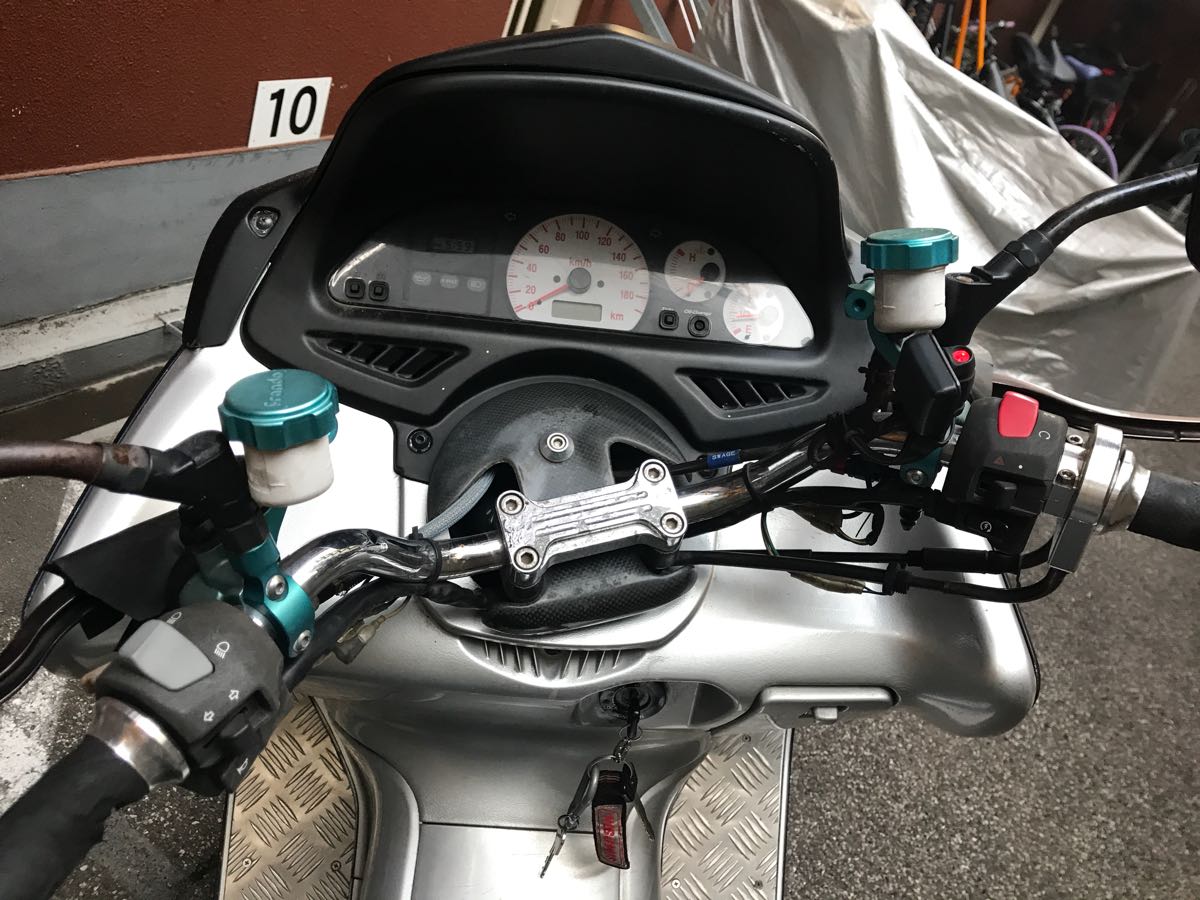 ★TMAX500 初期型 不動車 部品取りに