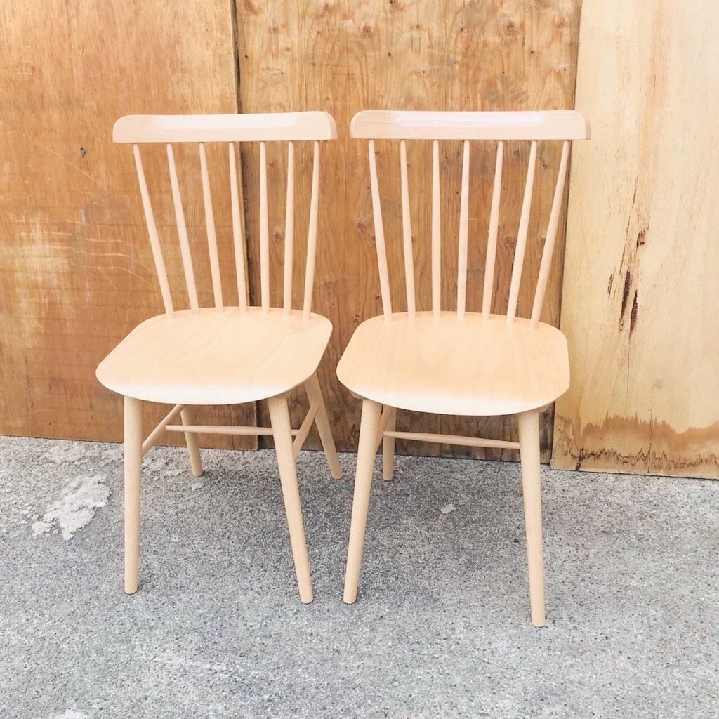 チェコ製】TON社 トーネット ダイニングチェア 2脚セット 椅子 イス