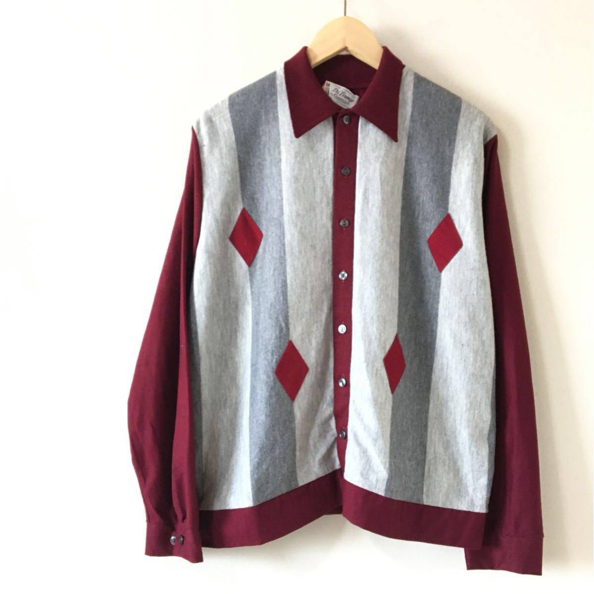 60s CAMPUS ニット シャツ ビンテージ usa製