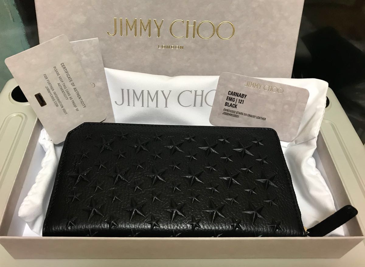 お得，お買い得 正規品 ジミーチュウ JIMMYCHOO カーナビー CARNABY ブラック 2018年新作 ラウンドファスナー メンズ 財布 長財布 エンボス スタッズ(その他)｜売買されたオークション情報、yahooの商品情報をアー その他