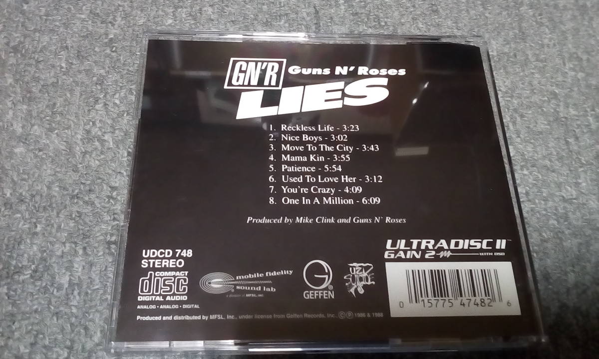 ガンズ アンド ローゼズ guns n roses/GN