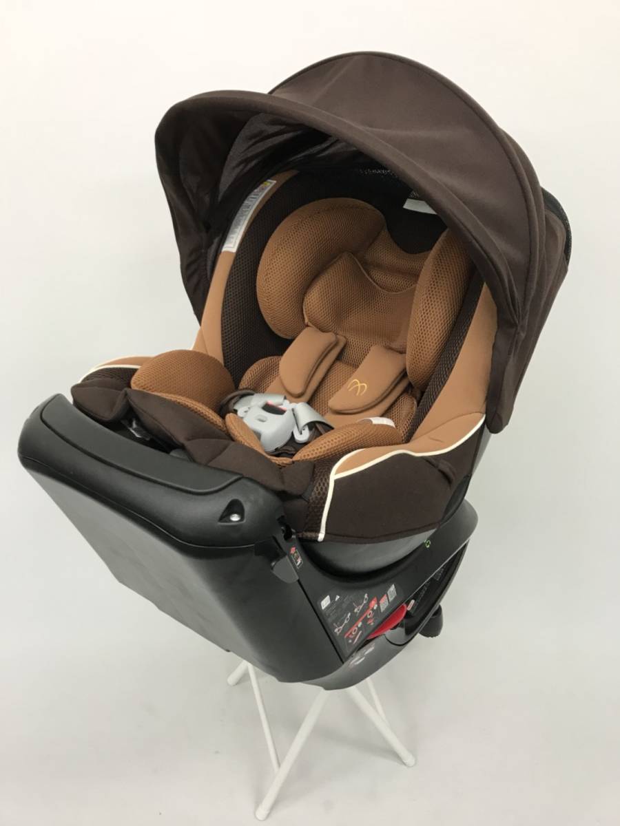 美品エールべべクルットNT2プラウドシナモンブラウン回転式 