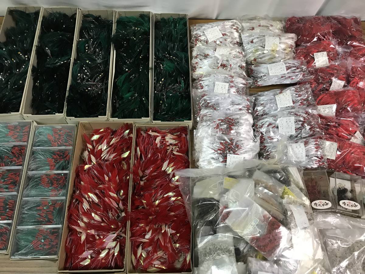 釣り道具 釣具 大量まとめて 毛ばり/毛針① アジ/タラ/マスの入札履歴 