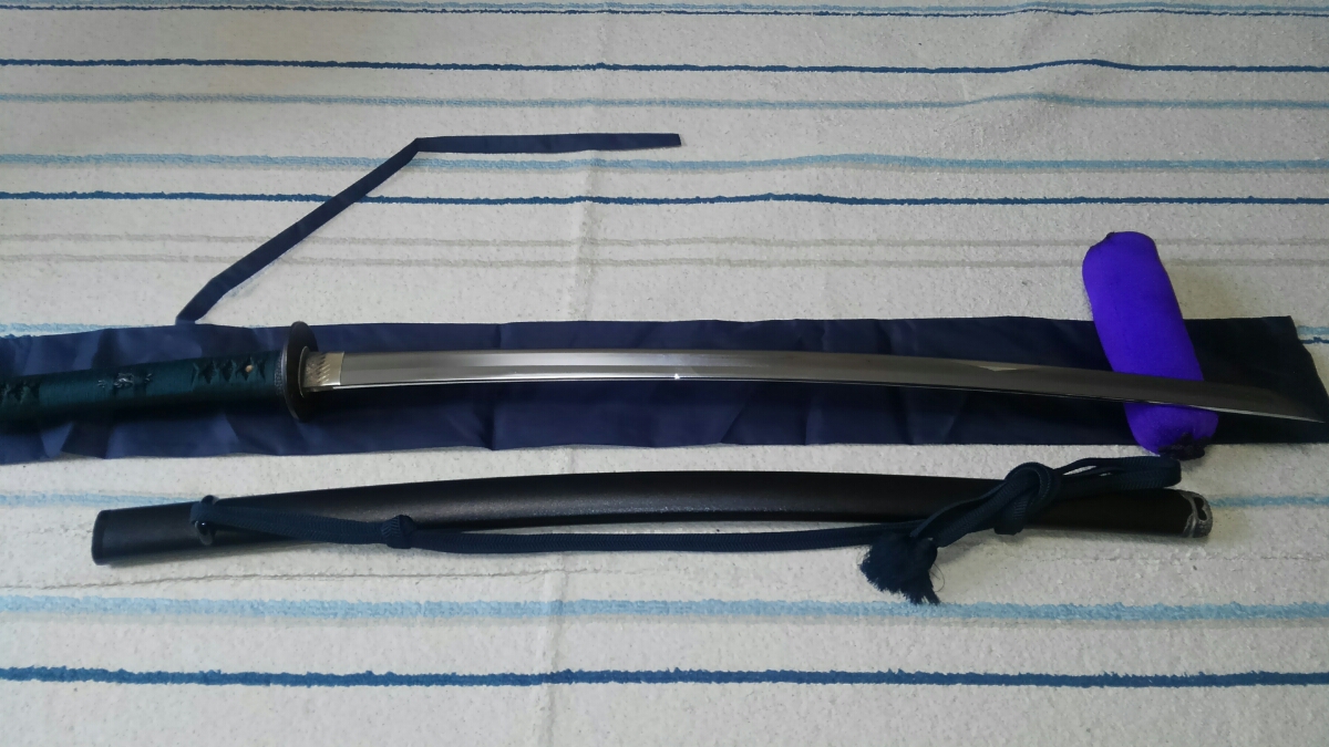 1803TTG020 日本刀 模造刀 拵え 武具 太刀/脇差 計2本