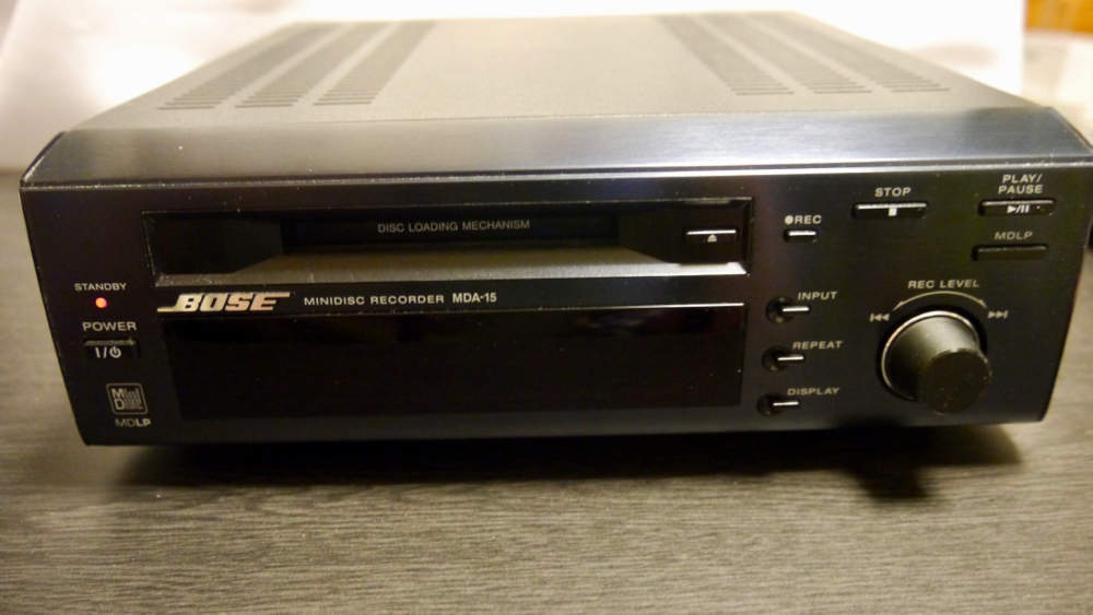 BOSE MDA-15 MDLP対応 MDレコーダーリモコン付 動作良好 動作確認済み