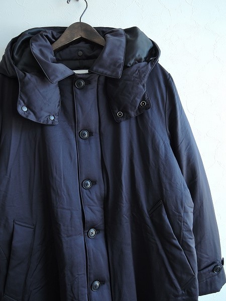 ■【新品】シュタンバウム STAMMBAUM *Cedar-C セダーコート*46ダウンジャケットファー無し中綿アウター黒ブラックメンズ0518【13E81】