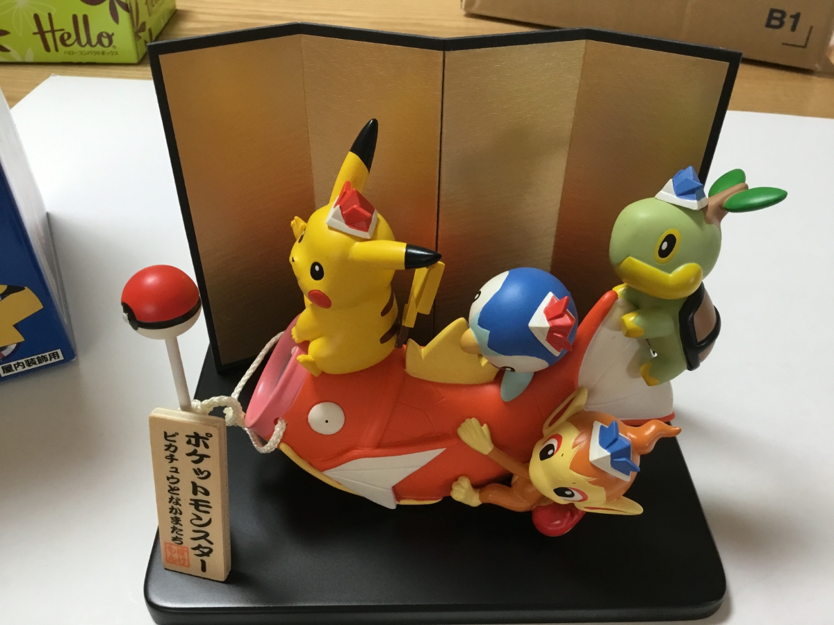 ☆希少・ポケットモンスター・ポケモン・五月人形 ピカチュウとなかま