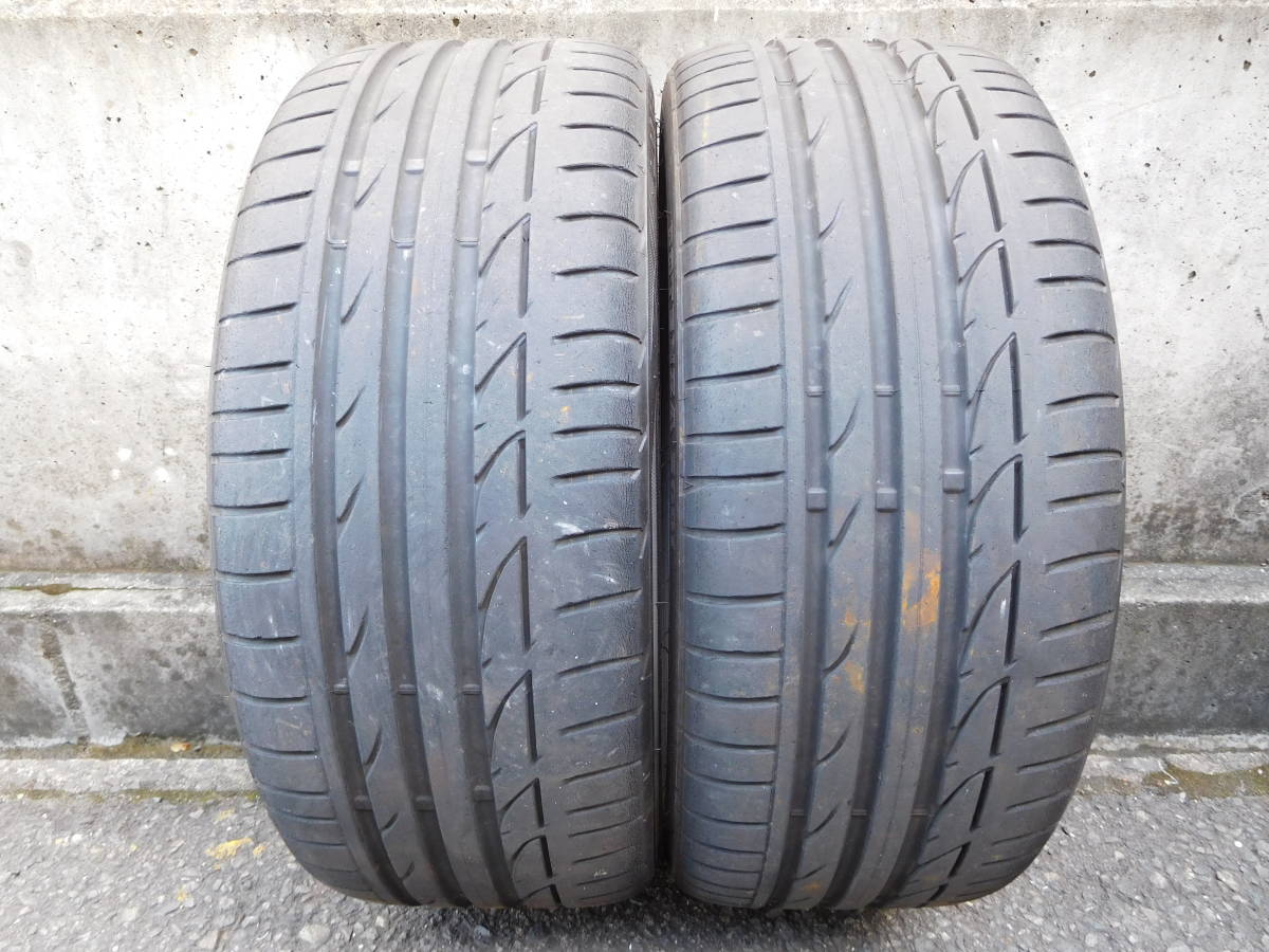 タイヤ2本SET ブリヂストン ポテンザ S001 265/40R18 バリ溝 溝あり!! ブリジストン ポテンザS001 225/40R18 2本セット 売り切り