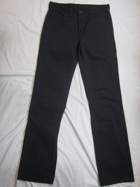 人気定番，低価 Levis リーバイス 519-45 ピケパンツ 黒 W33(W33)｜売買されたオークション情報、yahooの商品情報をアーカイブ公開 - オークファン W33