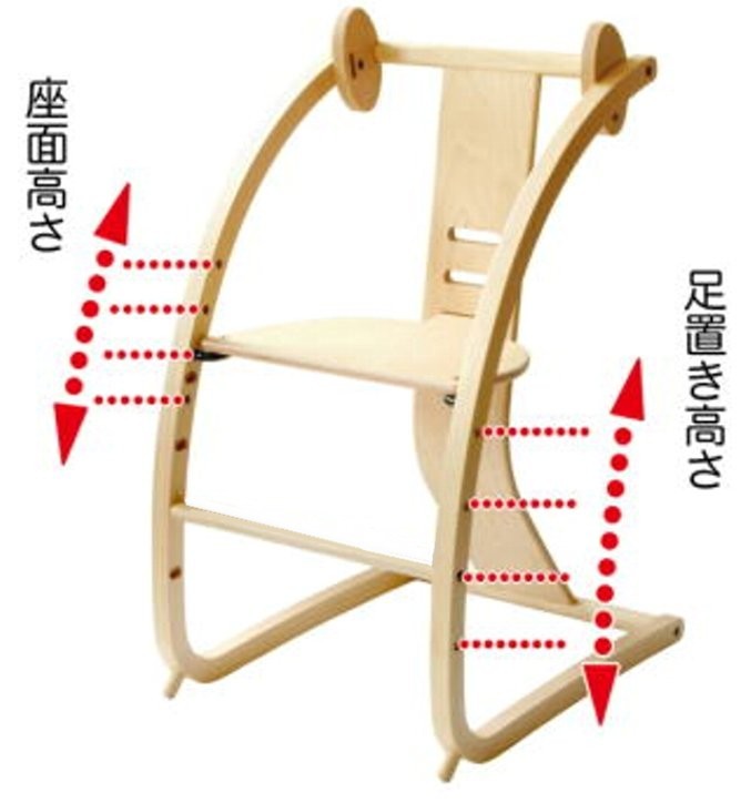 激珍○木馬に変身☆ニューバンビーニ チェア☆佐々木敏光デザイン  
