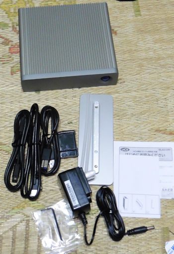 LaCie HDD 外付けハードディスク 3TB USB3.0 FireWire800 eSata Mac対応 d2Quadra LCH-D2Q030Q3