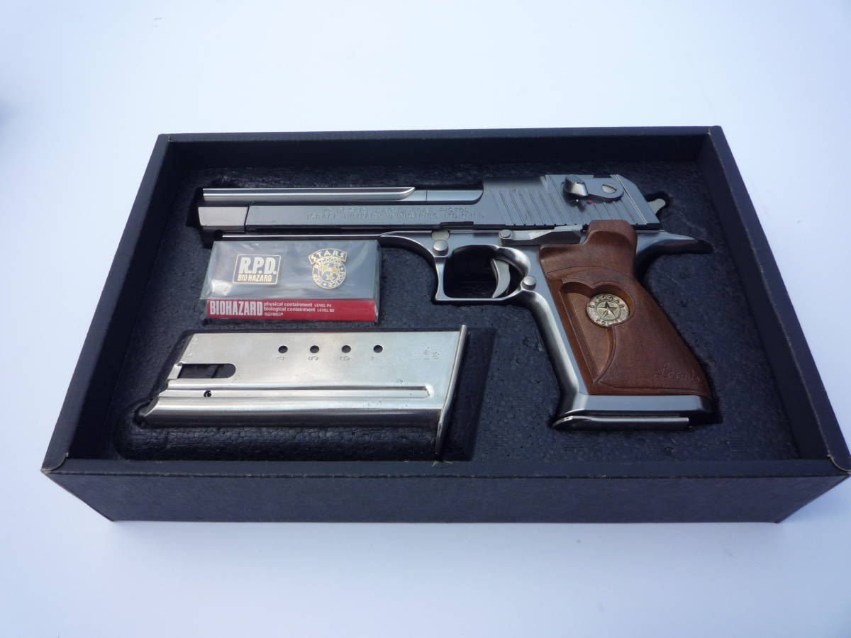 超激得，100%新品 E02-103 東京マルイ バイオハザード2 デザートイーグル50AE 品(ガスガン)｜売買されたオークション情報、yahooの商品情報をアーカイブ公開 - オークファン ガスガン