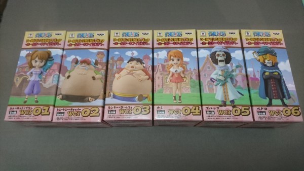 ワンピース ワールドコレクタブル フィギュア ワーコレ ホールケーキアイランド１ 全6種セット 未開封品