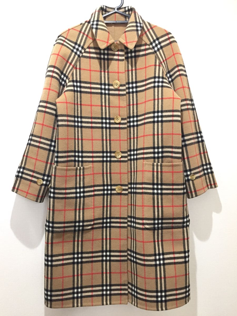 BURBERRY LONDON 三陽商会 バーバリー カシミア混 ウールコート 