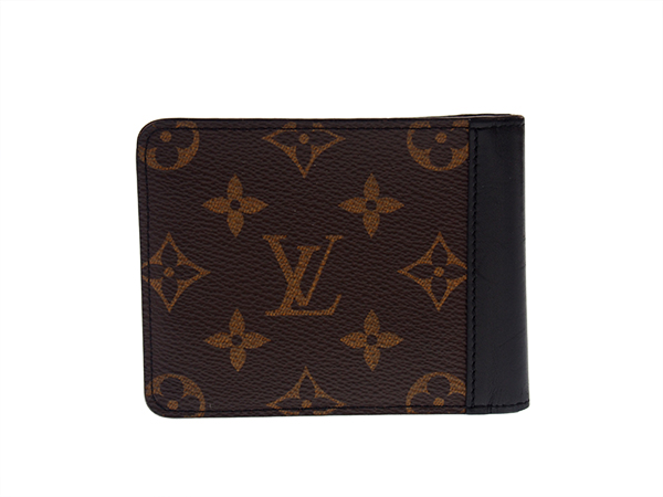 ルイ・ヴィトン　ポルトフォイユ　ガスパル　モノグラムマカサー　二つ折り財布 ルイ ヴィトン LOUIS VUITTON モノグラム マカサー ポルトフォイユ