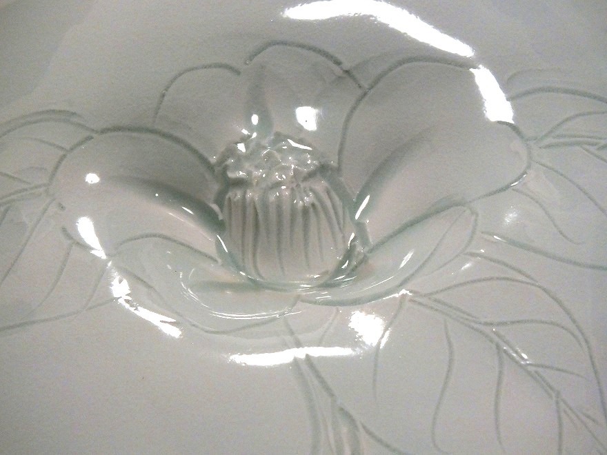 砥部焼 五松園 酒井芳人作 花瓶 高さ約235mm 木箱付 花器 花入(砥部