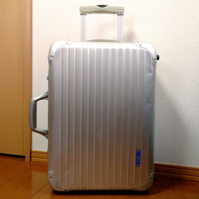 RIMOWA トパーズ 2輪 リモワ 青ロゴ 廃盤 32L レアRIMOWAリモワ