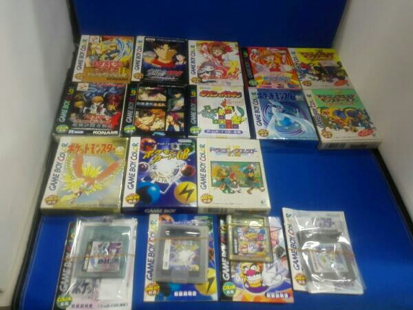 ジャンク カードキャプターさくら 金田一少年の事件簿 幻想魔伝最遊記 ポケモン 遊戯王など 動作未確認 ゲームボーイカラー 17本セット 本体 アクセサリー 売買されたオークション情報 Yahooの商品情報をアーカイブ公開 オークファン Aucfan Com