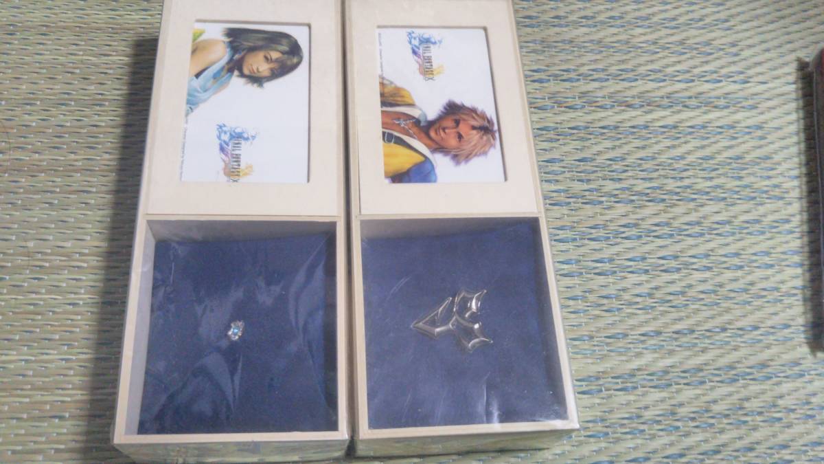 ユウナ FINAL FANTASY X マグネット式ピアス 外箱 クリアケース付き 