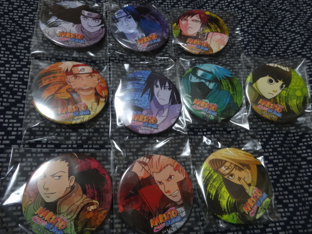 NARUTO-ナルト- 疾風伝 BOXトレーディンググリッター缶バッジ＿鬼