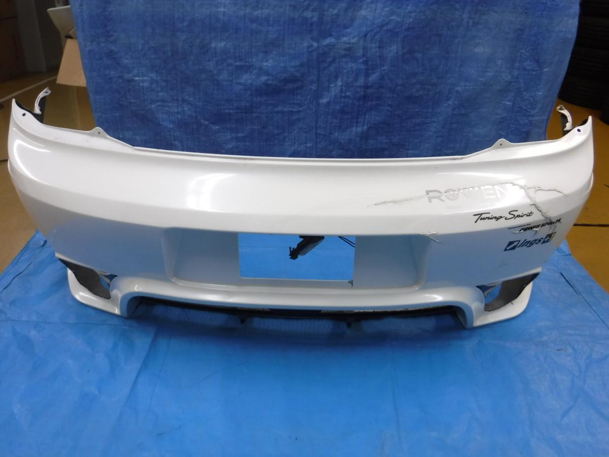 マツダ SE3P RX-8 社外 リアバンパー FRP素材 補修前提 35857-G2-401