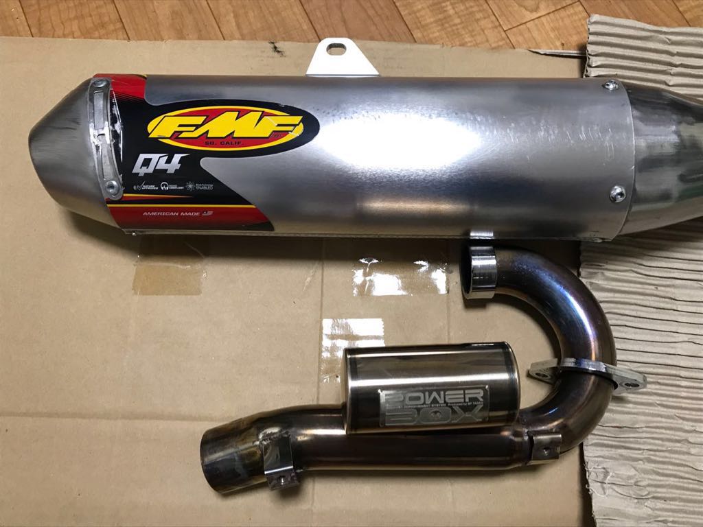 WR250X/R FMF Q4＋SP忠男パワーボックス フルエキセット