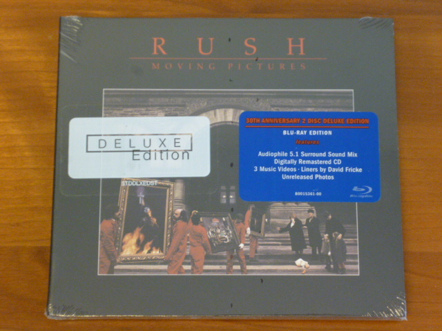 未開封 Rush/Moving Pictures ラッシュ CD + Blu-ray Audio ラッシュ
