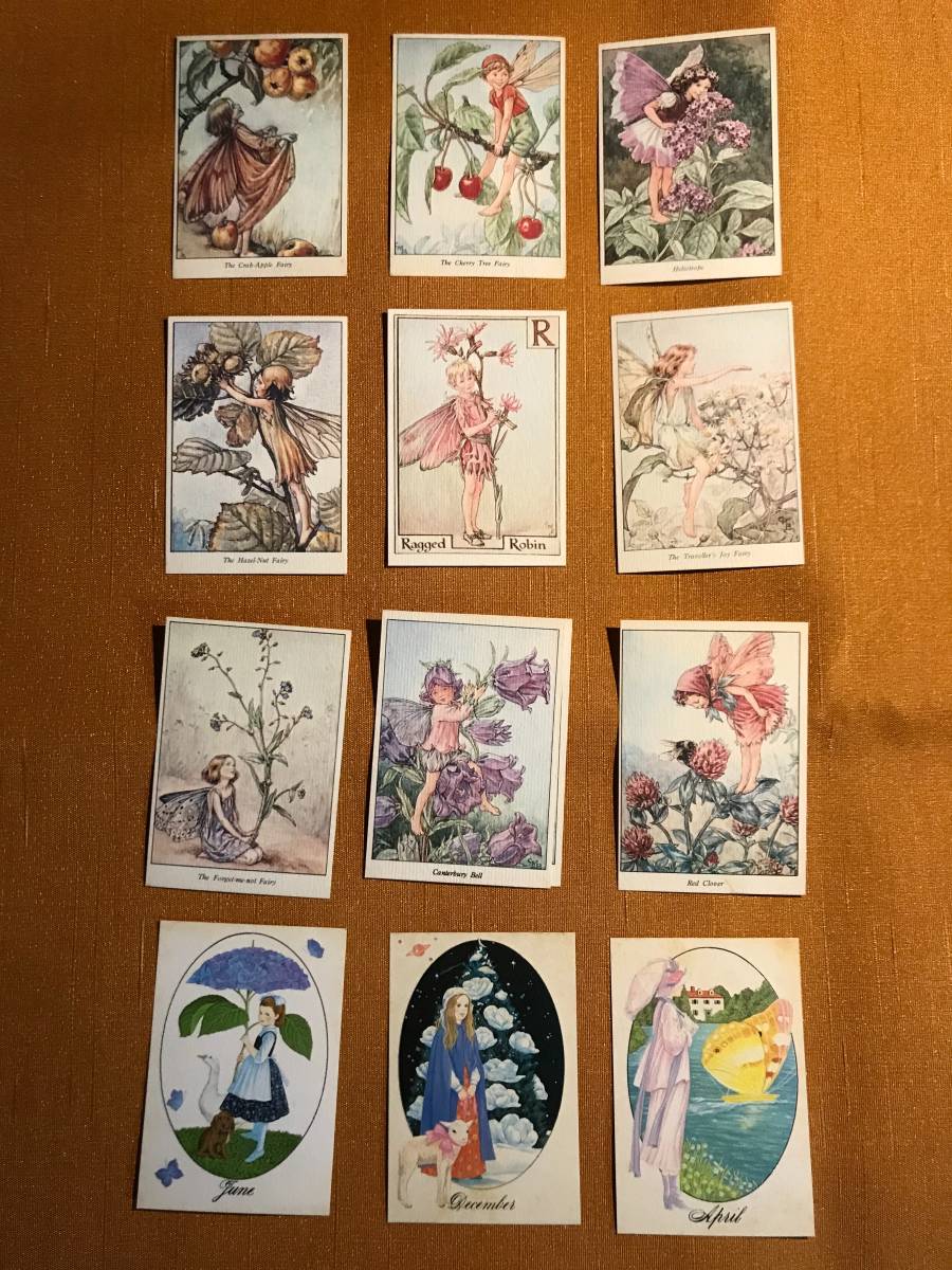 フラワーフェアリーカード&ファンタジーランドカード 40年ほど前に森永