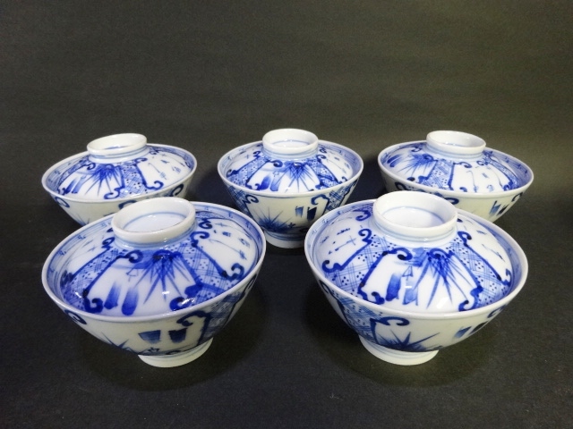 蓋碗 古美術 時代品 茶道具 骨董品 美術品 英A1096 時代 ss 草花文